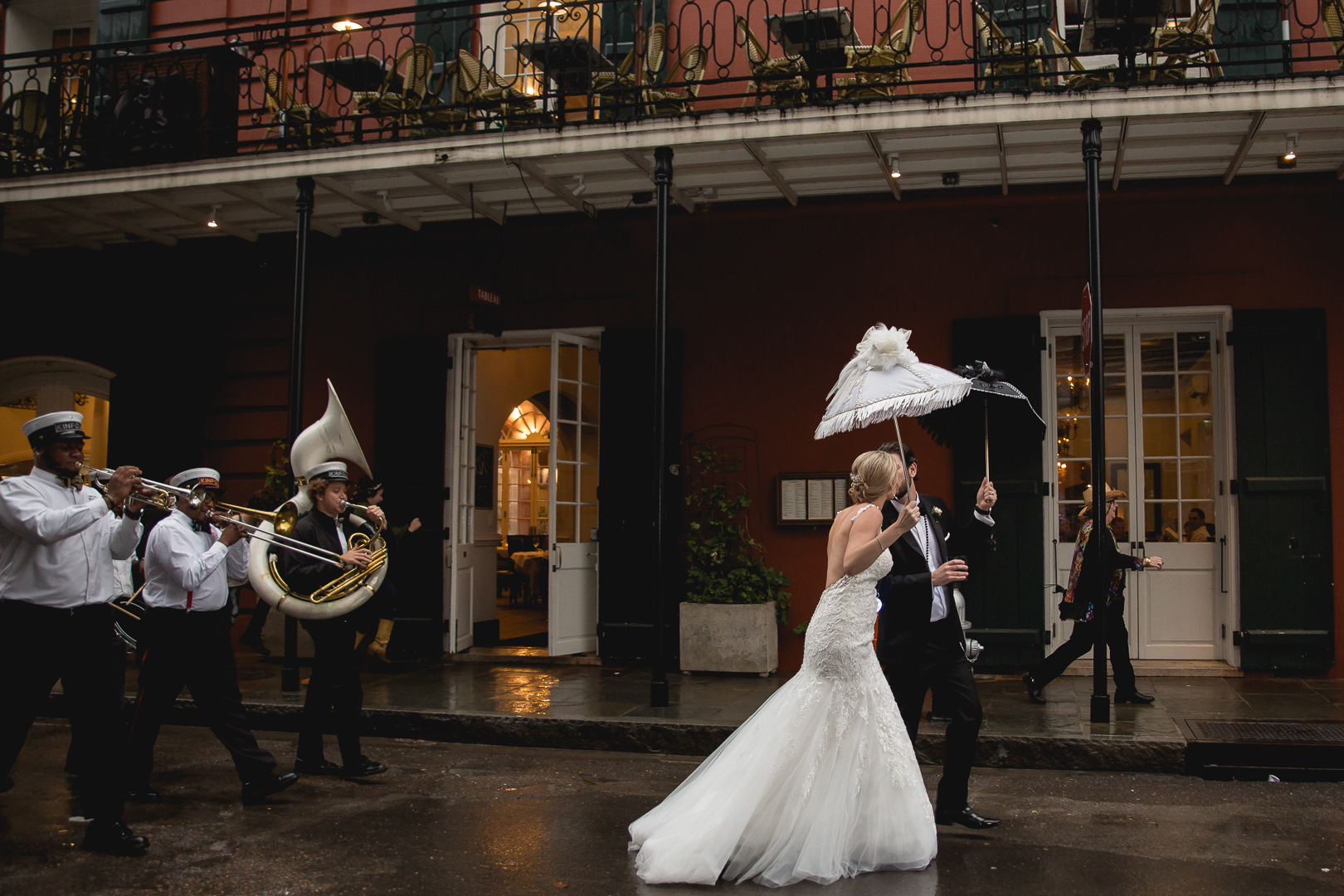 Stephanie & Charles New Orleans French Quarter Wedding Photography-74